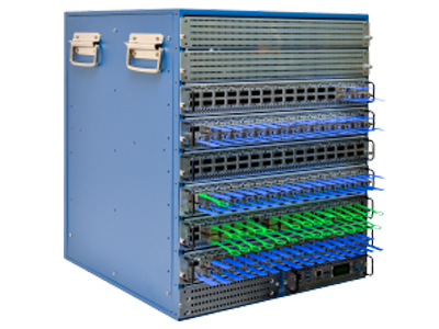 Unitronix Layer 1 physical-layer switch with mixed media support (copper, fibre, DAC etc.)
